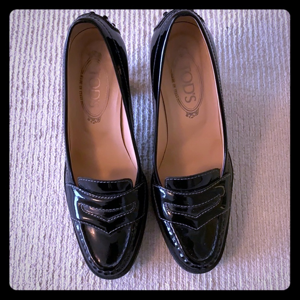 Tod’s penny loafer pump